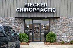 Riecker Chiropractic Entrance