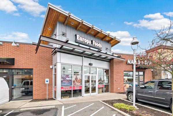 Europa Foods ~ a specialty grocery store for sale in Ferndale.