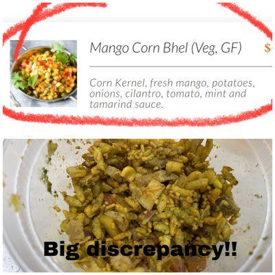 Mango Corn Bhel