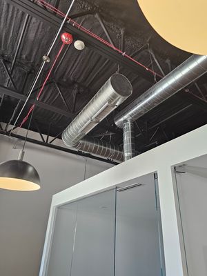 Truck company spiro  pipe installation