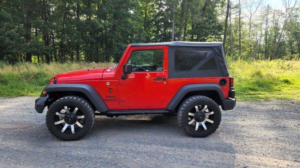 2014 JK, wheels and tires.