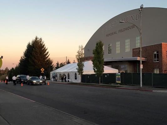 Valet Parking at the University of Puget Sound