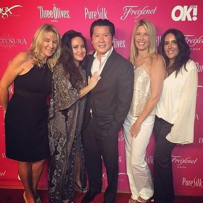 T. Y. Steven Ip, MD and Staff on the Hollywood Red Carpet