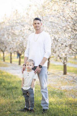 Almond Orchard photo session