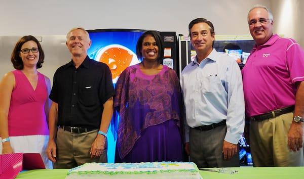 XOOM Energy original founding members during 5 year celebration.