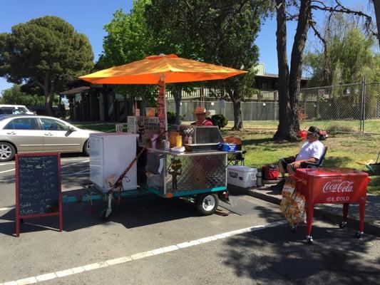 Lisa's Hot Dog Cart