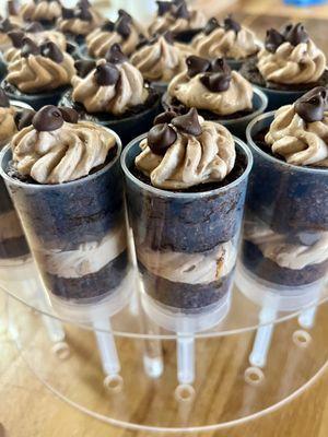 Triple Chocolate Cake Push Pop