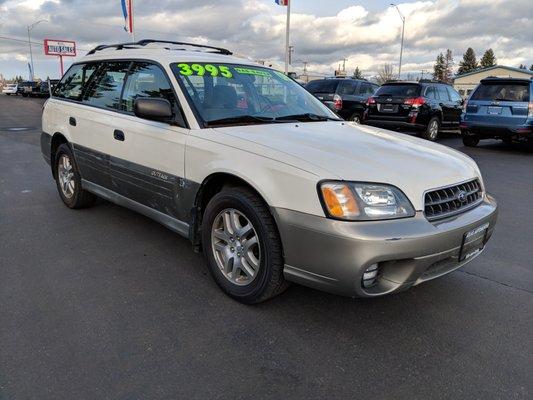 2003 Subaru Outback AWD 4dr Wagon w/ 2.5L & Manual 5-speed - Stock #153 - $3,995