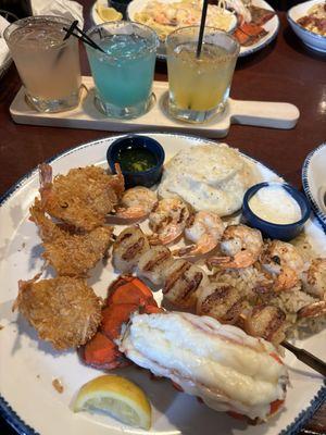 Ultimate feast and margarita flight