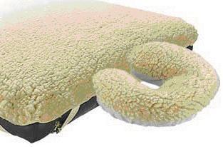 Comfort clients with Table Fleece Pad Set or Table Warmer from Earthlite.