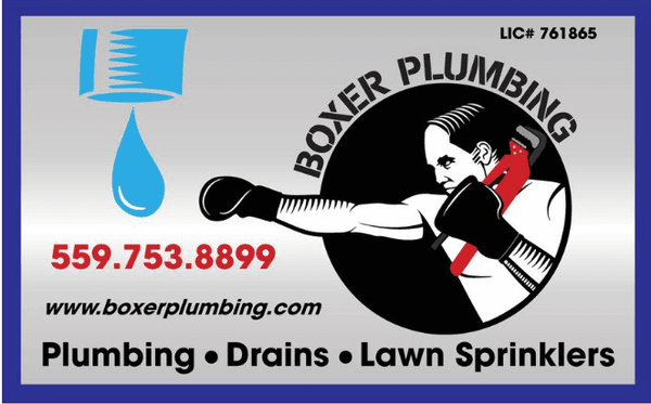 Call Boxer Plumbing now.