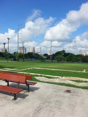 Nice view of San Antonio skyline..