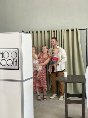 Mother's Day photo booth