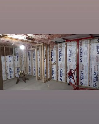 Basement finish, framing, insulation,