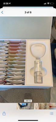 Candid aligners box, my treatment plan has 16 trays