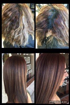 Major color correction .. Happy client  626-826-9014 Maria