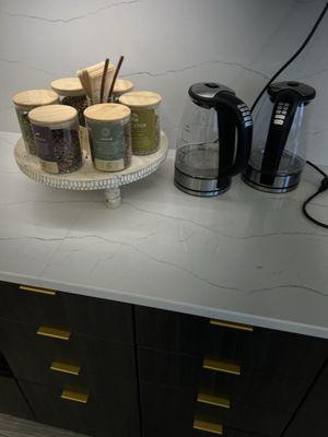 Tea station