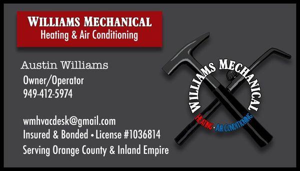 Williams Mechanical Heating & Air Conditioning