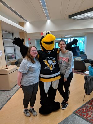 Iceburgh visits the Library.