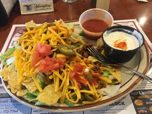 Taco salad!   Delish!