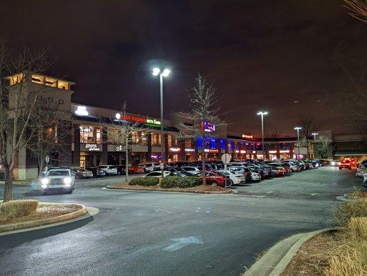 Outside. Ten Seconds Yunnan Rice Noodle is located at Peachtree Pavilion.