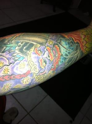 Sleeve done by Ryan