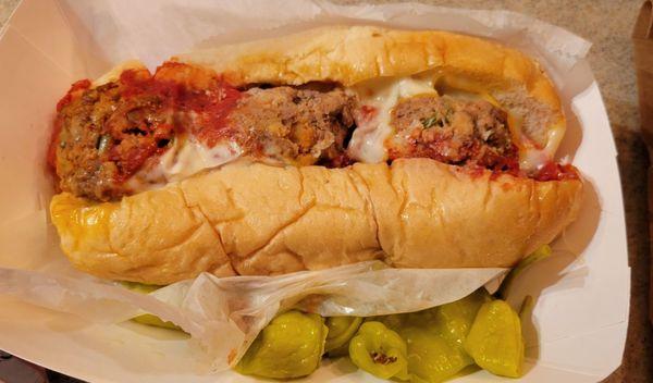 Meatball sub....loved it!