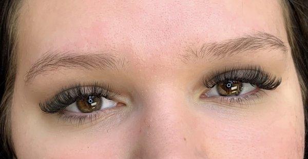 Custom eyelash extensions