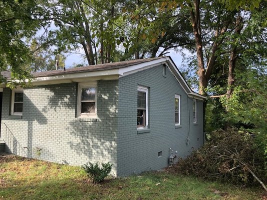 Exterior Brick Painting