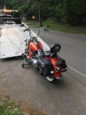 We Tow Motorcycles!!!