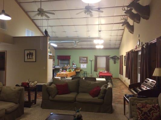 View from door through to kitchen