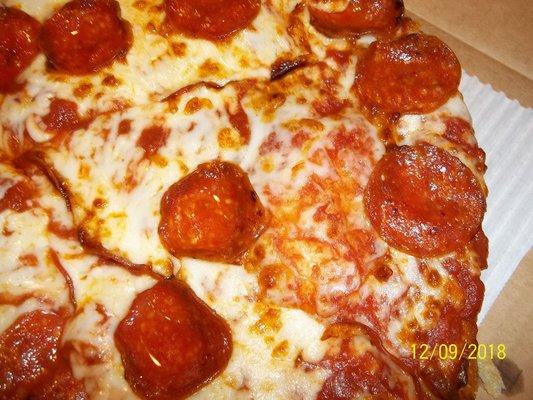 This is EXTRA/double pepperoni?