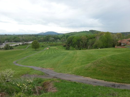 #1 at Ingleside.  Quite reachable in one, but the "risk" part of that play is evident to left, right, and long.