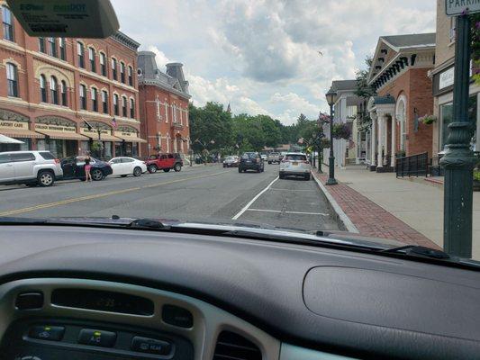 Downtown in Lee on Main St.