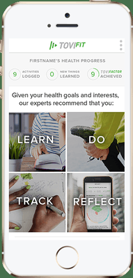 TOVIFIT created an app to get employees healthier.