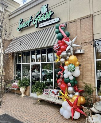 Organic Balloon Garland Display