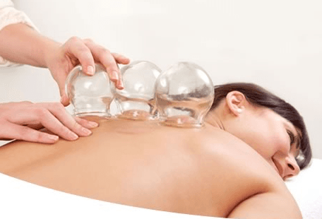 Cupping: excellent for releasing tension. Great for colds, releases the congestion.