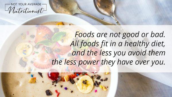 Don't let food have power over you anymore!