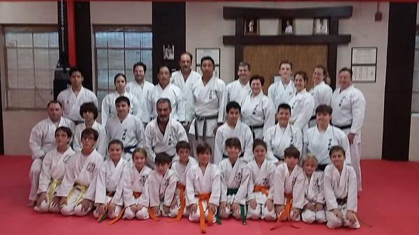 Training at New England Shubukan . 2018 USA Seminar with Takeshi Uema & Masahiro Teruya