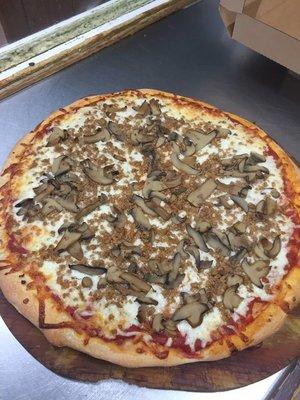 Mushroom Pizza