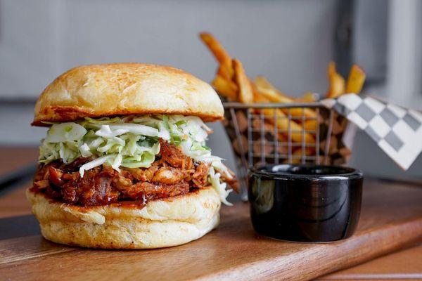 Pulled BBQ Chicken Sandwich