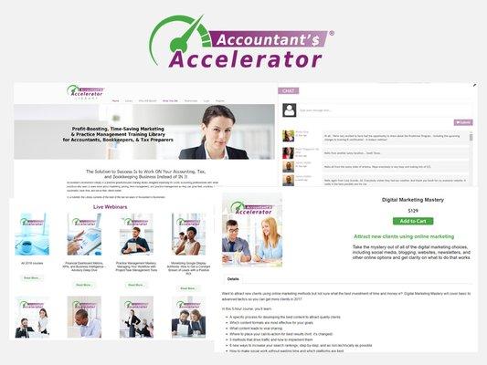 Accelerator Websites