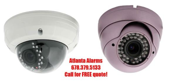 Atlanta Alarms and Security System installation in Atlanta, Georgia.