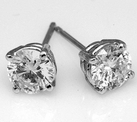 Diamond Stud Earrings