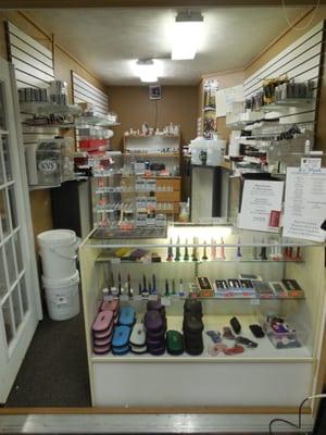 E-Cigarette room has all your hardware and liquid needs covered.