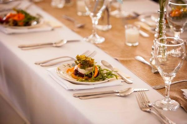 A pretty plated salad waiting to be devoured (Photo Mike Seroni)