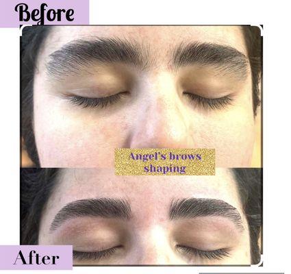 Eyebrow shaping