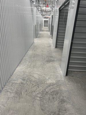 Inside Climate Controlled Storage Units