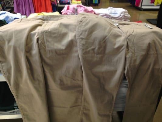 what's the difference between these khakis....