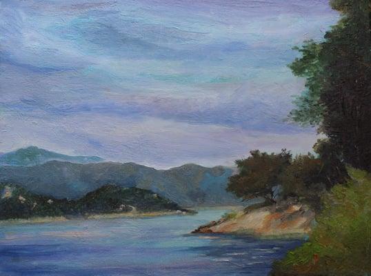 Paintings of San Diego's natural landscapes.